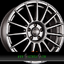 OZ SUPERTURISMO LM 8,5x19 5x120 ET29.00 matt graphite + silver lettering