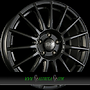 OZ SUPERTURISMO LM 8,5x19 5x112 ET30.00 matt black + silver lettering