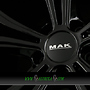 MAK X-MODE 10x21 5x120 ET40.00 gloss black