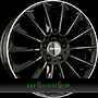 GMP STELLAR 11x22 5x112 ET40.00 black diamond lip