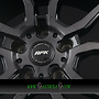  GLS303 10,5x20 5x112 ET16.00 gloss black brushed face