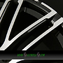 GMP TARGA 9x22 5x112 ET26.00 black diamond
