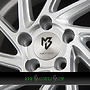  KV2 8,5x19 5x112 ET33.00 glanzsilber - silber