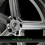 DESIGN KV1 10,5x20 5x120 ET25.00 silber glänzend