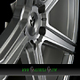 DESIGN KV1 10,5x20 5x120 ET25.00 silber glänzend