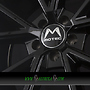 MOTEC BULL (MCT17) 11,5x22 5x112 ET30.00 schwarz lackiert