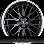  UNIT 9,5x21 5x112 ET50.00 black matt lip polished