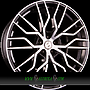  MEDUSA 11x21 5x130 ET48.00 shiny black full polish
