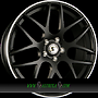  GAMBIT 10,5x24 5x112 ET35.00 satin black hornpoliert mit softhorn