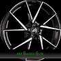 ALUTEC ADX.01 7x17 5x100 ET38.00 diamant-schwarz frontpoliert