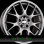 BBS CH-R 8,5x19 5x112 ET48.00 titan matt mit edelstahl anfahrschutz