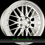  UA3-LM 8,5x18 5x112 ET45.00 silver rim polished