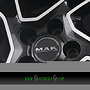 MAK EXPRESS 7x17 5x114,3 ET45.00 black mirror face