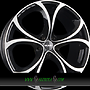 MAK LARIO 7,5x17 5x110 ET31.00 black mirror face