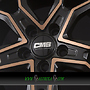 CMS C33 8x19 5x112 ET38.00 dbc diamant schwarz kupfer