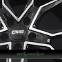 CMS C33 8x18 5x112 ET48.00 db diamond black