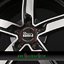 MAM MAM W4 6,5x16 5x108 ET38.00 black front polished (bfp)