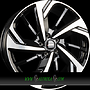AUTEC RIXON (RX) 9x19 5x108 ET53.00 schwarz poliert