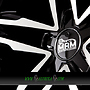 MAM MAM A1 8x19 5x112 ET42.00 black front polish (bfp)