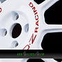 OZ LEGGENDA 7x17 4x100 ET37.00 race white + red lettering
