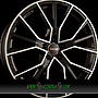  AF18 8x18 5x100 ET35.00 black polished