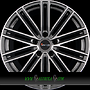 AVUS AC-M08 10x21 5x112 ET19.00 anthracite polished