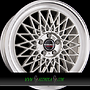 BORBET B 8x17 5x112 ET30.00 silver rim polished