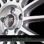 OZ SUPERTURISMO LM 8x18 5x120 ET34.00 matt race silver + black lettering