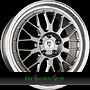  LV1 7,5x18 4x100 ET45.00 grau glänzend poliert
