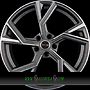 AVUS AF20 9x20 5x112 ET40.00 matt anthracite polished