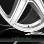 AXXION AX7 9x20 5x120 ET45.00 solid titanium silber matt lackiert (sts)