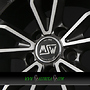MSW MSW 71 7,5x17 5x112 ET35.00 gloss dark grey full polished