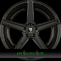  KV1 11,5x23 5x112 ET45.00 schwarz glänzend