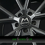MOTEC BULL (MCT17) 8,5x19 5x114,3 ET40.00 graphite matt