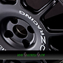OZ LEGGENDA 7x17 4x100 ET30.00 matt black + white lettering