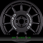 OZ LEGGENDA 7x17 4x100 ET30.00 matt black + white lettering
