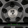 DESIGN LV1 8,5x20 5x108 ET45.00 grau glänzend poliert