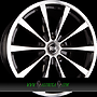 RH GT 11,5x21 5x130 ET47.00 schwarz voll poliert