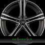 OZ X5B 8x19 5x120 ET40.00 matt graphit diamond cut