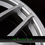  GAMBIT 9x21 5x114,3 ET40.00 highgloss silber mit centerlock deckel