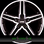 CMS C29 8x18 5x112 ET45.00 db diamant schwarz glanz