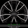 MAK MARK 9x18 5x120 ET44.00 black mirror face