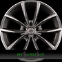 AUTEC ASTANA (AS) 7x17 5x100 ET51.00 titansilber poliert