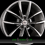 AUTEC ASTANA (AS) 7x17 5x100 ET51.00 titansilber poliert