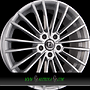 DIEWE PRESTO 10,5x21 5x120 ET35.00 argento - silber
