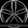GMP DIVA 7,5x18 5x120 ET50.00 black diamond