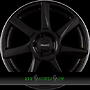DEZENT TW 6x15 4x100 ET44.00 dark - black polished lip