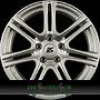 BROCK RC28 7,5x17 5x114,3 ET35.00 kristallsilber (ks)