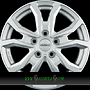 DBV MILANO TV 7x17 5x108 ET46.00 silver