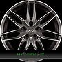 MSW MSW 24 7x17 4x108 ET25.00 matt gun metal full polished